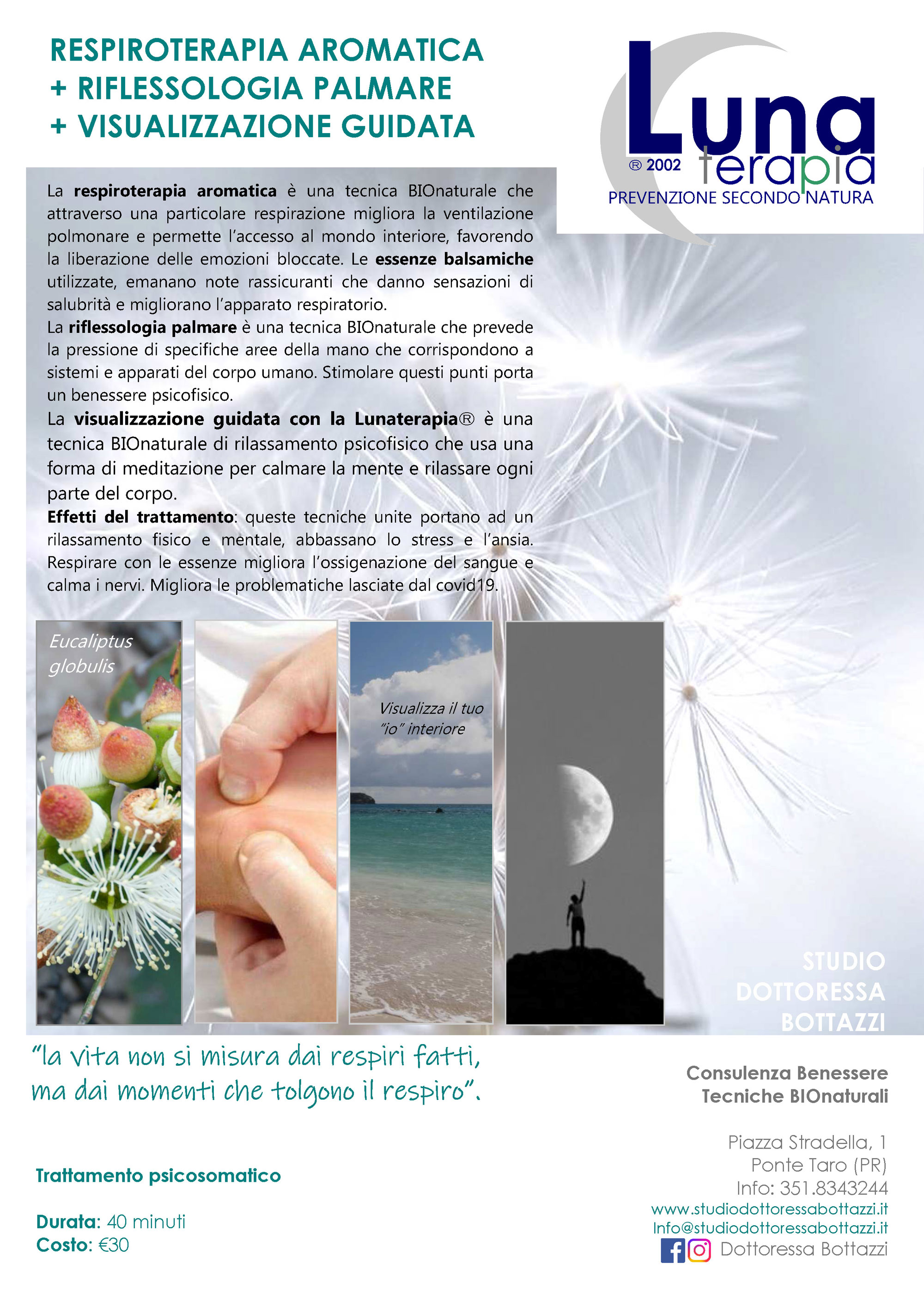 8 respirazione aromatica riflessologia palmare visualizzazione guidata